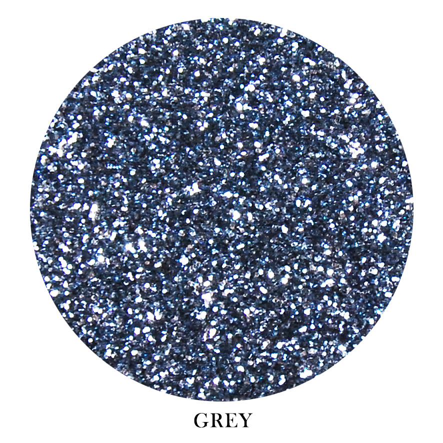 Brodie &amp; Middleton Glitter Polyester 1/96&quot; Superfine 40g Grey
