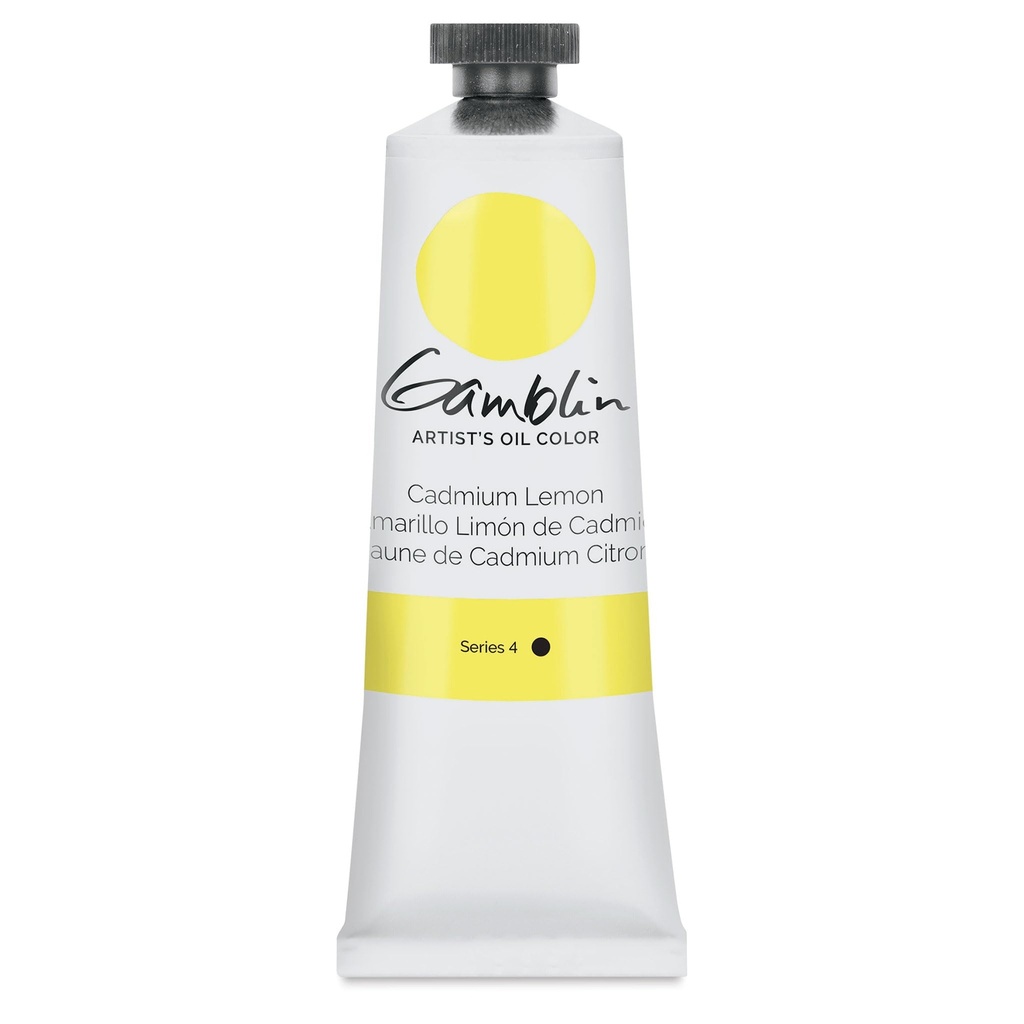 Gamblin Artists' Grade Oil 37ml CADMIUM LEMON