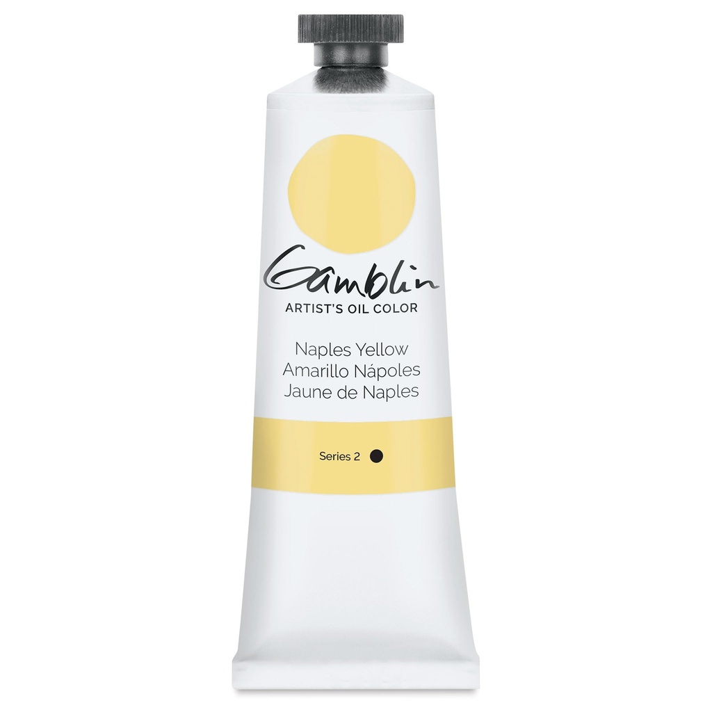 Gamblin Artists' Grade Oil 37ml NAPLES YELLOW