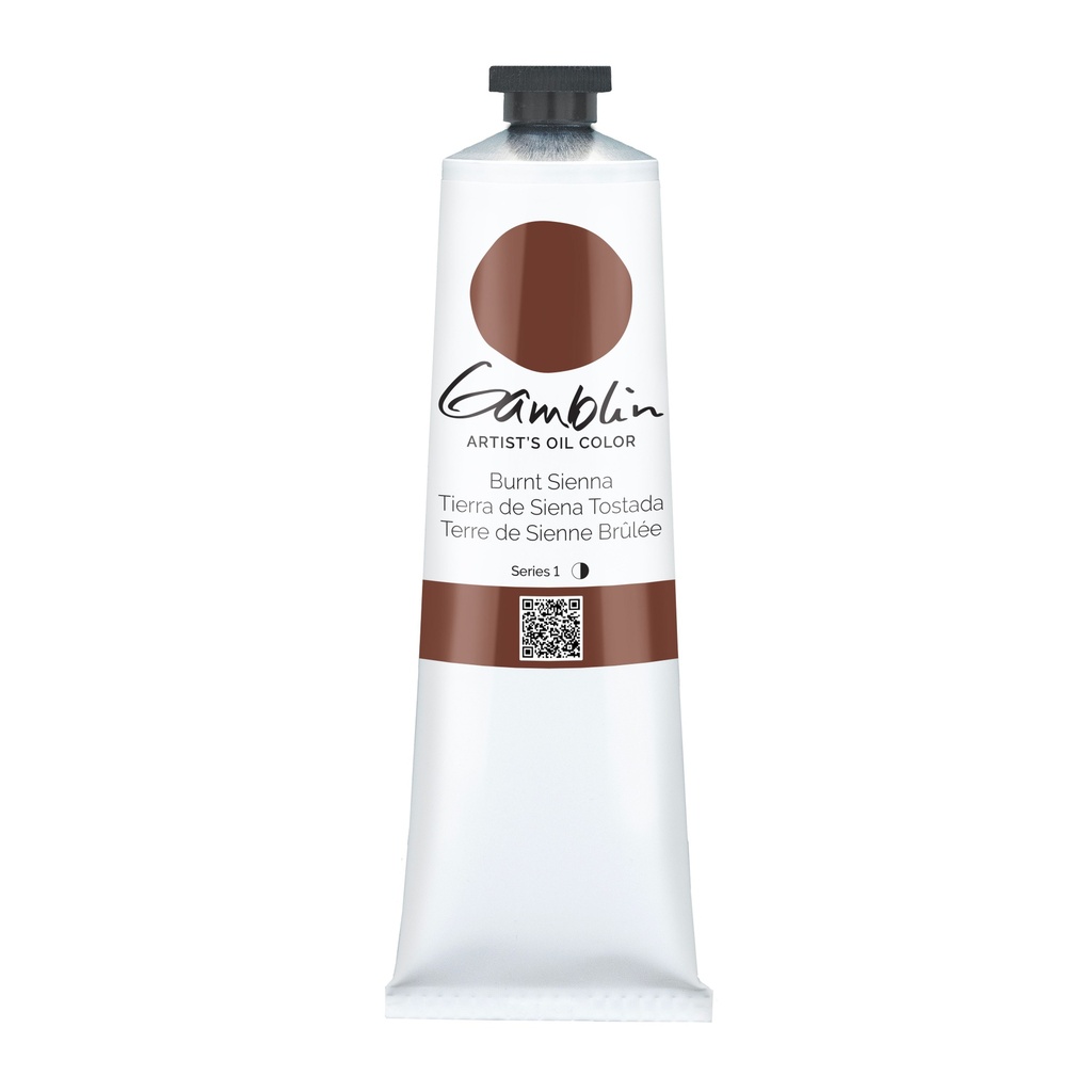 Gamblin Artists' Grade Oil 150ml BURNT SIENNA