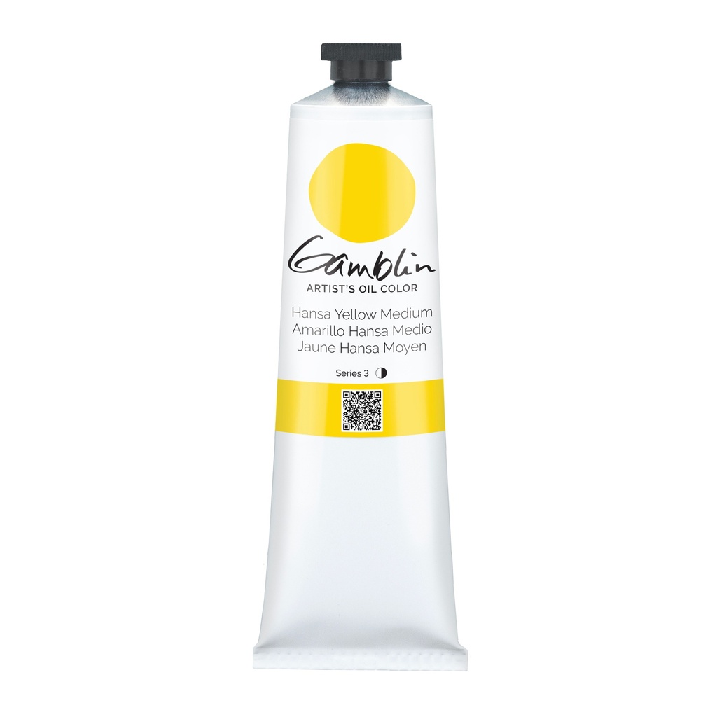 Gamblin Artists' Grade Oil 150ml HANSA YELLOW MEDIUM