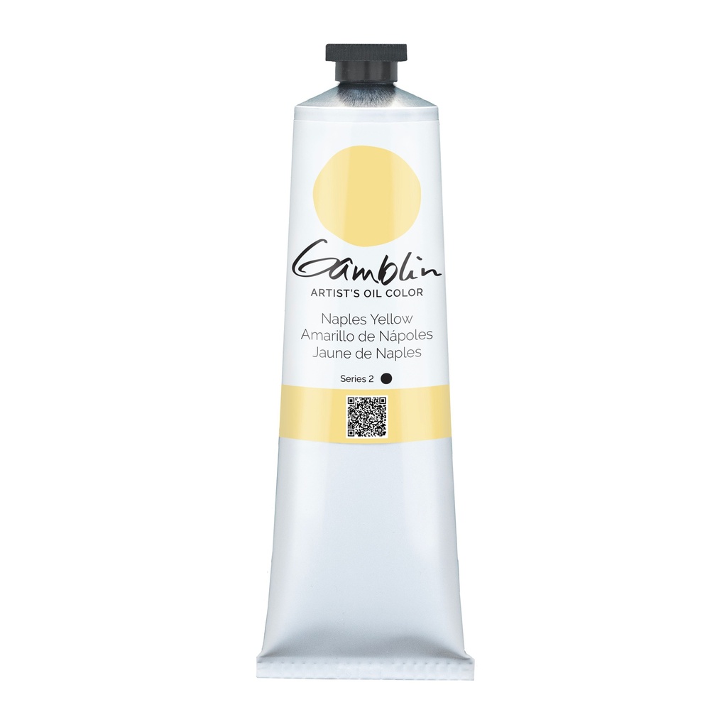 Gamblin Artists' Grade Oil 150ml NAPLES YELLOW