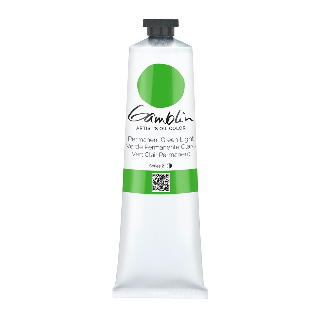 Gamblin Artists' Grade Oil 150ml PERMANENT GREEN LIGHT