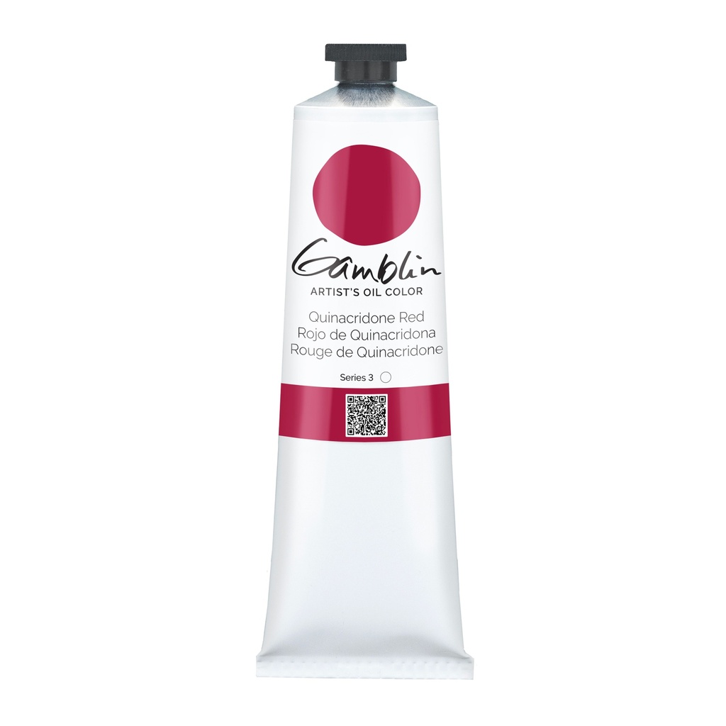 Gamblin Artists' Grade Oil 150ml QUINACRIDONE RED