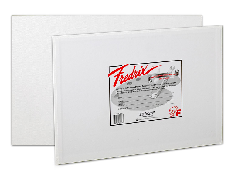 Fredrix  8in x 8in Standard Canvas Panel 
