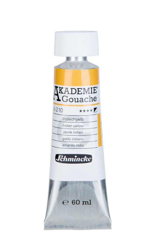Schmincke Gouache Akademie Indian yellow