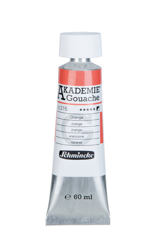 Schmincke Gouache Akademie orange