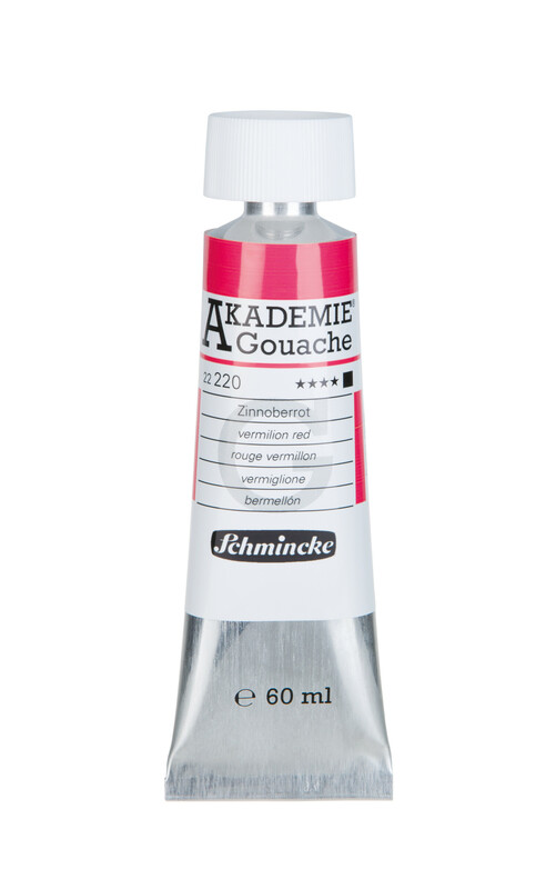 Schmincke Gouache Akademie vermilion red
