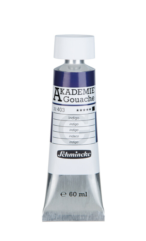 Schmincke Gouache Akademie indigo