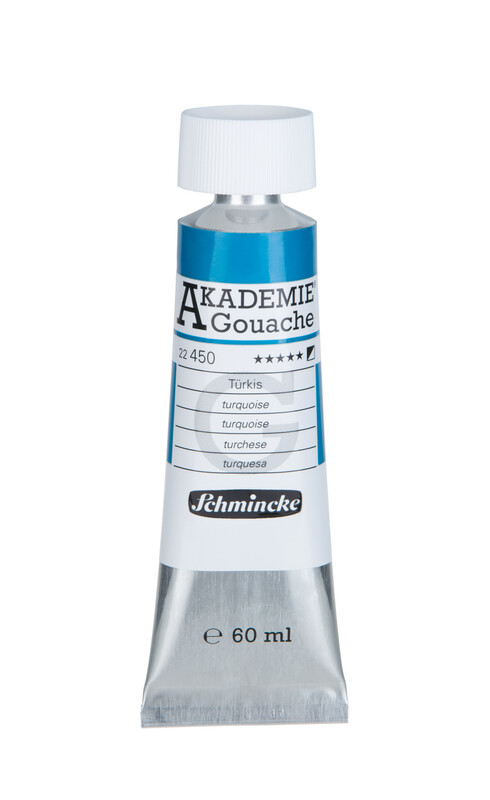 Schmincke Gouache Akademie turquoise