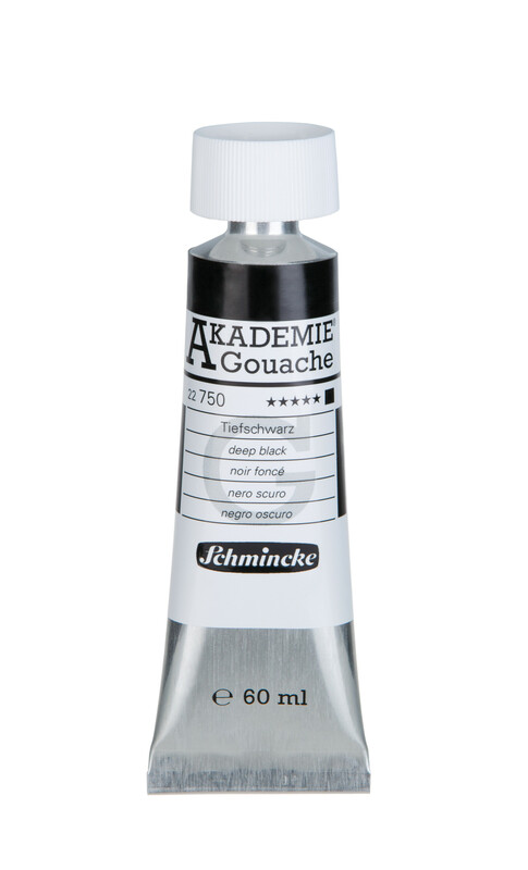 Schmincke Gouache Akademie deep black