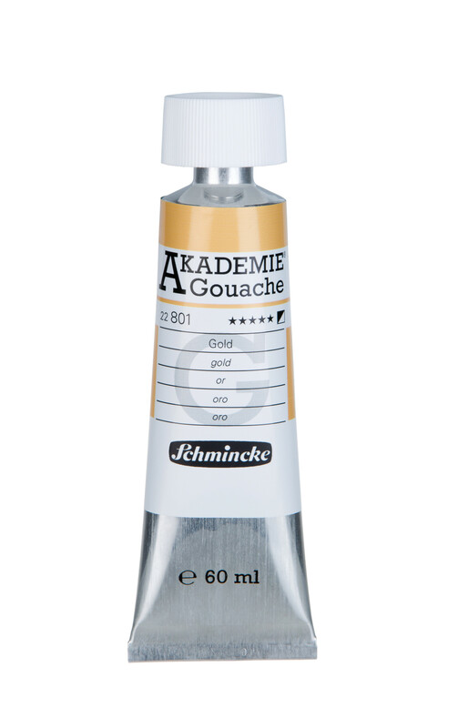 Schmincke Gouache Akademie gold