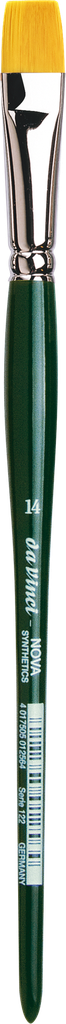 daVinci Brush Nova Flat Synthetic Series 122 Size 14
