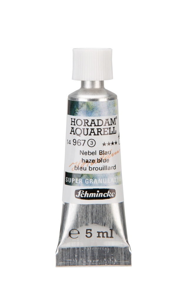 Schmincke Horadam Watercolour 5 ml Tube Haze Blue Series 3