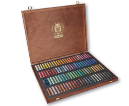 [SC77400] Schmincke Pastels Wooden Boxed Set of 400 Assorted pastels