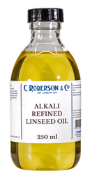 [CR32125J] Roberson Linseed Oil Alkali Refined 500 ml
