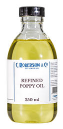 [CR32528K] Roberson Poppy Oil Refined 1Ltr