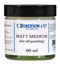 [CR38065J] Roberson Matt Medium For Oil 500ml