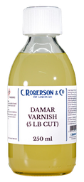 [CR33724M] Roberson Damar Picture Varnish 5lb Cut 5ltr