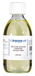[CR34324H] Roberson Mastic Picture Varnish Extra Thin 250 ml