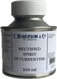 [CR34623H] Roberson Rectified Spirit of Turpentine 250 ml - NET PRICE
