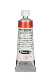 [SC10340D] Schmincke Mussini Oil 35 ml Brilliant Scarlet S4