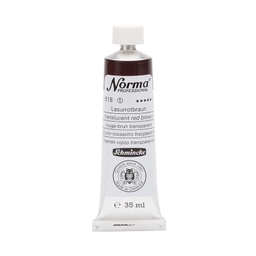 [SC11618D] Schmincke Norma Oil 35 ml Translucent Red Brown Series 1