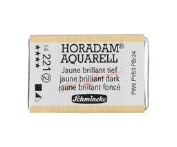 [SC14221Q] Schmincke Horadam Watercolour Full Pan Brilliant Yellow Dark Series 2