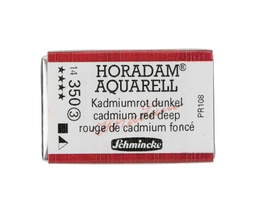 [SC14350Q] Schmincke Horadam Watercolour Full Pan Cadmium Red Deep Series 3