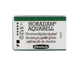 [SC14512Q] Schmincke Horadam Watercolour Full Pan Chromium Oxide Green Series 2