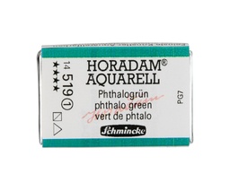 [SC14519Q] Schmincke Horadam Watercolour Full Pan Phthalo Green Series 1