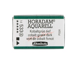 [SC14533Q] Schmincke Horadam Watercolour Full Pan Cobalt Green Dark Series 4