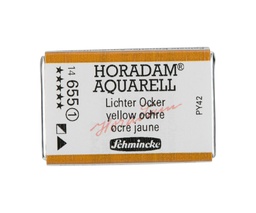 [SC14655Q] Schmincke Horadam Watercolour Full Pan Yellow Ochre Series 1