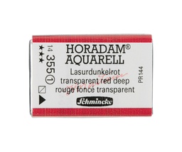 [SC14355Q] Schmincke Horadam Watercolour Full Pan Transparent Red Deep Series 1