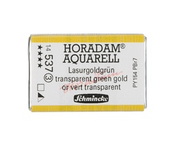 [SC14537Q] Schmincke Horadam Watercolour Full Pan Transparent Green Gold Series 3