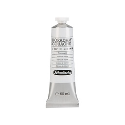 [SC12102E] Schmincke Gouache 60 ml Titanium White Series 1
