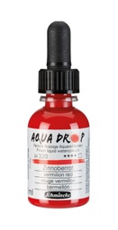 [SC24320034] Schmincke Aqua Drop 30ml Liquid Watercolour Vermilion Red