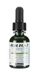 [SC24570034] Schmincke Aqua Drop 30ml Liquid Watercolour Olive Green