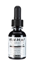 [SC24780034] Schmincke Aqua Drop 30ml Liquid Watercolour Deep Black