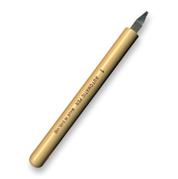 [AU10310] Automatic Pens Plain Stroke Pen No1 1/16 Plain Sleeved Pack