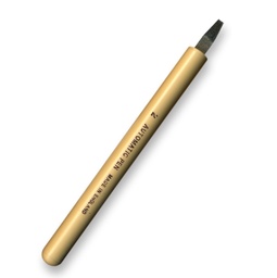[AU10320] Automatic Pens Plain Stroke Pen No2 1/8 Plain Sleeved Pack