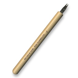 [AU10370] Automatic Pens Plain Stroke Pen No7 1/8 Plain Sleeved Pack