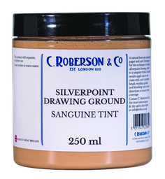 [CR01012] Roberson Silverpoint Drawing Ground Sanguine 250 ml