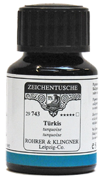 [RK29710050] Rohrer &amp; Klingner Pigmented Drawing &amp; Caligraphy Ink White 50ml