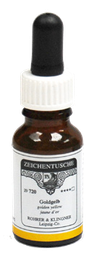[RK29762012] Rohrer &amp; Klingner Pigmented Drawing &amp; Caligraphy Ink Ochre 12ml