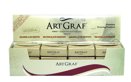 [RTBOX2001P] ArtGraf Watercolour Graphite Small 20ml Tin Box of 12