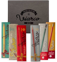 [HRSETCX12] Viarco Vintage Collection 6 boxes of 12 pencils
