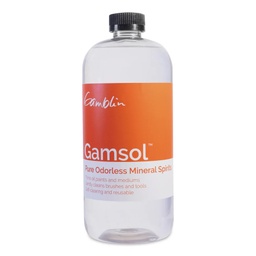 [4114300092] Gamblin Gamsol Odourless Solvent 1 L