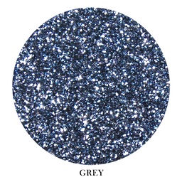 [30000403353] Brodie &amp; Middleton Glitter Polyester 1/96" Superfine 100g Grey