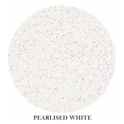 [30000403355] Brodie &amp; Middleton Glitter Polyester 1/96&quot; Superfine 70g Pearlised White